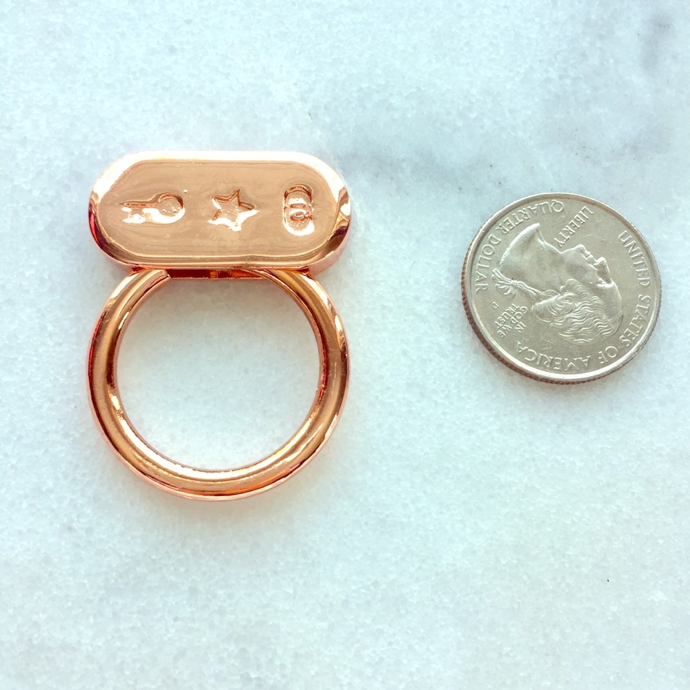 🔒Copper Lock Key Ring🔒